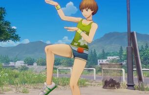 『ペルソナ4 リバイバル』里中千枝の太ももがリメイクされてえっちなムチムチ太ももに！