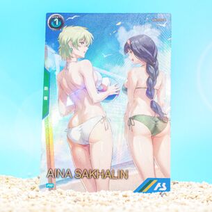 【画像】ガンダムのアーケードゲーム、エロすぎるカードを実装してしまう