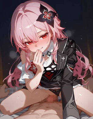 [崩壊:スターレイル][エロ画像]長夜月(ながよづき)の子宮口に挨拶したよ～♪