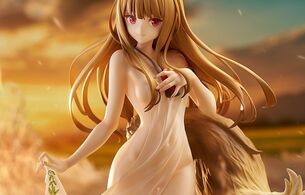『狼と香辛料』ホロのほぼ裸全部丸出しで小さい布一枚だけのドスケベエロフィギュア！