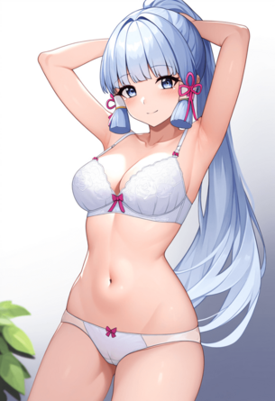 【原神エロ画像】神里綾華のアヘ顔を見たい人向けの秘密部屋がこちらです！