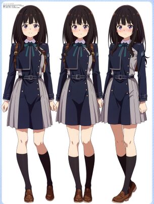 【リコリス・リコイル】井ノ上たきなちゃんのAI画像を大量作成 その1『AIエロ画像』