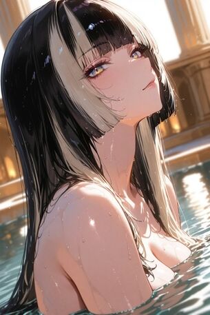 【AIイラスト】風呂に入っている女の子のAI画像まとめ【アニメ調】 [AI Generated]