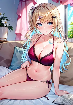 【経験済みなキミと、経験ゼロなオレが、お付き合いする話。】白河月愛の2次元エロ画像＆エロイラスト Part1