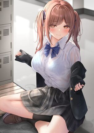 【二次元】茶髪美少女のエロ画像 Part.10 50枚