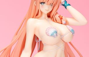 『ブラウンダスト2』シルヴィアのエロ貝殻ビキニでまんこはみ出てるドスケベ水着フィギュア！