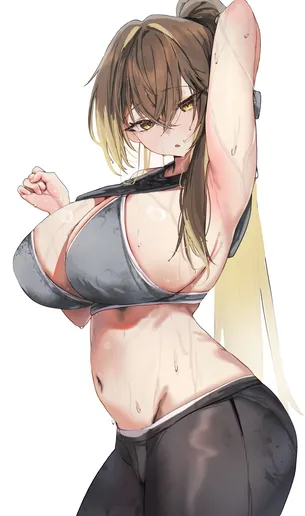 スポーツブラ着用女子の無防備な健康エ口ス(*´Д`*)ﾊｧﾊｧ ㉛