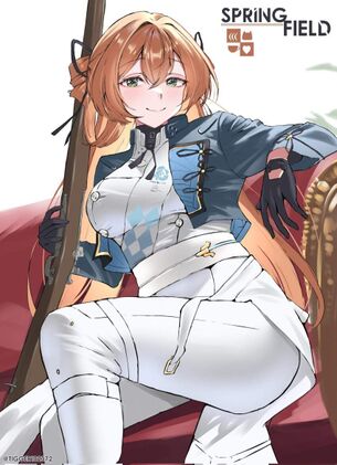 スプリングフィールドのセクシーで抜ける二次エロ画像集【ドールズフロントライン】