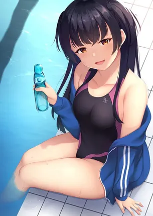 スマホの壁紙に使えそうな黒髪の画像