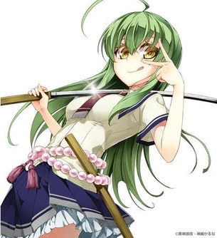 【画像】緑髪なのに可愛いアニメキャラ、発見される