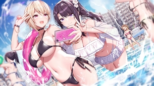【二次元】複数の水着女子のエロ画像 Part.5 50枚