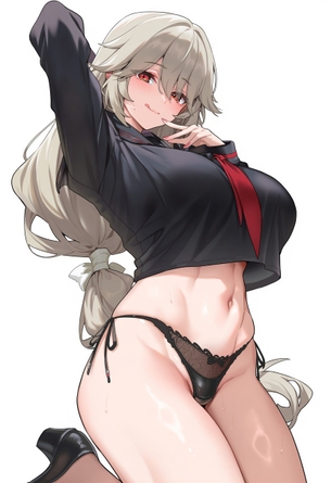 【２次】紐パンを着用した女の子のエロ画像その５１