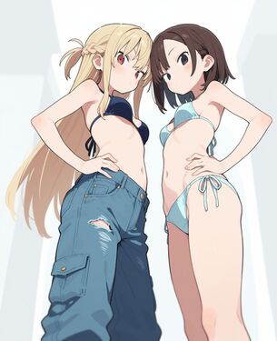 【ローアングル】見上げる視点なら何でもエロくなるか検証するスレ　その16【二次画像】