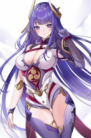 【二次元】紫髪美少女のエロ画像 Part.14 50枚