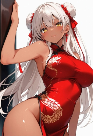 【AIイラスト】褐色肌・日焼けした女の子のAI画像まとめ【アニメ調】 [AI Generated]