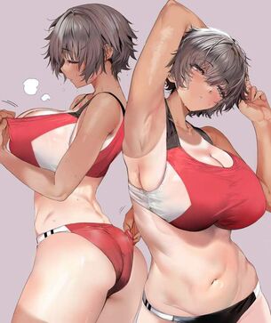 【準備運動】ストレッチしてる女子の二次エロ画像【丁寧な暮らし】