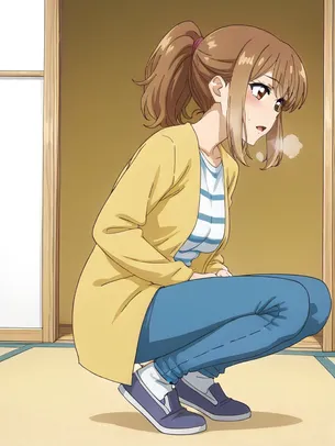 【笑顔のたえない職場です。】間柚希の2次元エロ画像まとめ Part1 [AI Generated]