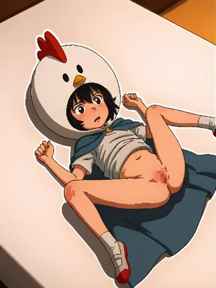 【藤本タツキ 17-26 庭には二羽ニワトリがいた。】アミの2次元エロ画像まとめ Part1 [AI Generated]