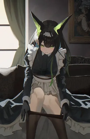 【画像あり】ケルシーが闇風俗で本番解禁www(アークナイツ)