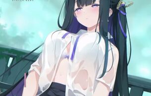 『ステラソラ』エロすぎる濡れ透けでブラジャーが丸見えになってるドスケベ女の子！