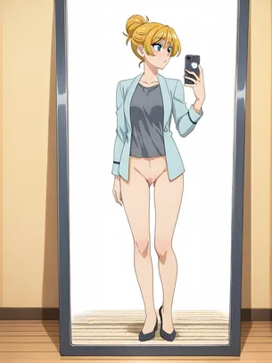 【笑顔のたえない職場です。】佐藤楓の2次元エロ画像まとめ Part1 [AI Generated]