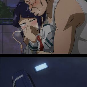 【エロ画像】キモ男凌辱レイプpart260！耳郎響香が臭く汚いホームレス中年達に失神するまで犯され続けたり…他まとめ