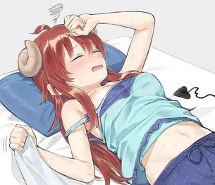 まちカドまぞくのエロ画像を復習していく