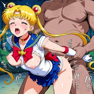 [セーラームーン][エロ画像]月野うさぎが敵に敗北したよ～♪