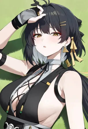 【鳴潮】漂泊者がオナニーしているのを想像して即抜き二次エロ画像