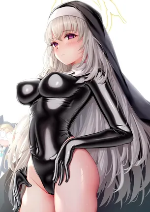 伊落マリーのセクシーで抜ける二次エロ画像集【ブルーアーカイブ】