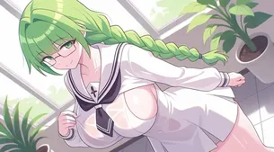 【花織さんは転生しても喧嘩がしたい】朝比奈絵理子の2次元エロ画像＆エロイラスト Part5