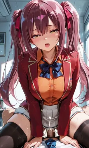 クッソ可愛いようこそ実力至上主義の教室へ系美少女で妄想！ハメ撮り中出し！