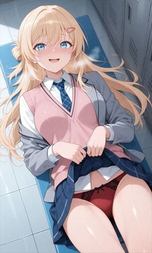 【クラスで2番目に可愛い女の子と友だちになった】天海夕のオナネタにできる二次エロ画像