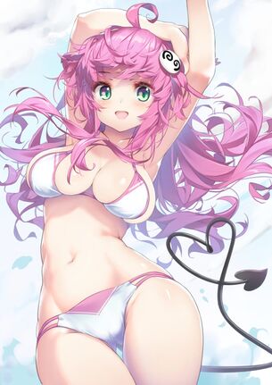 【二次元】マンスジくっきり美少女のエロ画像 Part.12 50枚