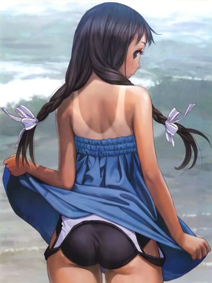 お尻のエロい画像