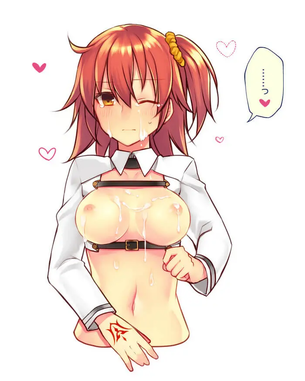 【Fate Grand Order】ぐだ子のイキ顔になってるドエロい抜ける画像