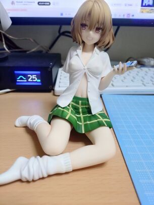 【画像】ルーズソックスの女子高生のフィギュア買ったったｗｗｗｗｗｗｗ