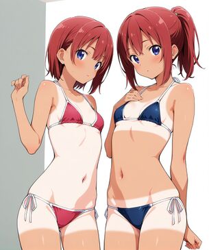 【日焼け】目に焼き付く日焼け美少女の画像まとめ　その19【二次画像】