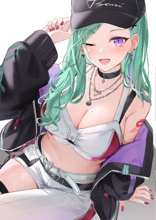 【二次】緑髪女子、なぜか刺さる人には刺さる説