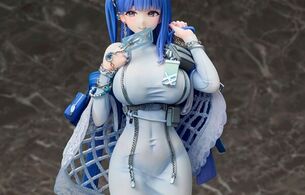 『勝利の女神：NIKKE』アルカナの白いドレスで下着が透けてるエロすぎドスケベフィギュア！