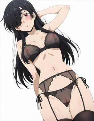 [黄泉のツガイ][エロ画像]アサがエッチな下着で誘ってきたよ～♪