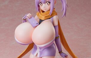 『忍者と殺し屋のふたりぐらし』草隠さとこのおっぱい巨大化した巨乳すぎるのエロフィギュア