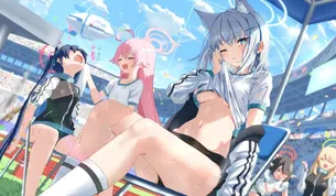 ブルーアーカイブのエロ画像フォルダを解放していく