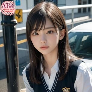 【JK】顔は可愛いくできたけど体の生成に失敗したのでうまいこと切り取ってみた女子校生の三次風画像 part2【AI画像】