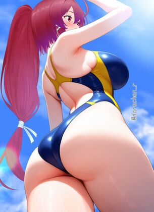 【ローアングル】見上げる視点なら何でもエロくなるか検証するスレ　その13【二次画像】