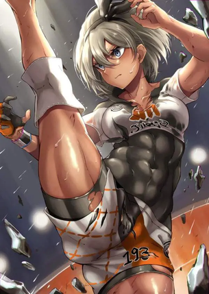 【ポケモン剣盾】サイトウ(Bea)がキックを放つエロ画像【ガラル空手の申し子】