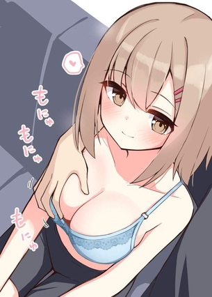【初揉んで】おっぱい揉まれる女子の二次エロ画像
