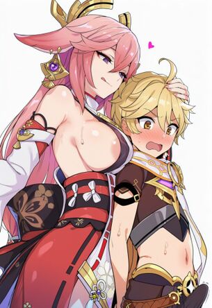 【原神】八重神子の即ヌキできるえっちな二次エロ画像集