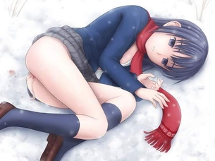 【忘年会帰りかな？】真冬にレイプされてる二次エロ画像