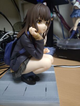 【画像】リアルな女子高生のフィギュア買ったったｗｗｗｗｗｗｗ